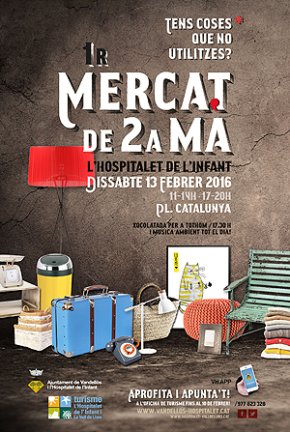 La primera edició del Mercat de segona mà de l'Hospitalet de l'Infant comptarà amb més d'una trentena de parades