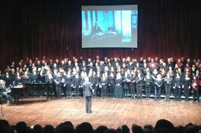 La Coral Verge del Camí actua a l'Auditori de Barcelona