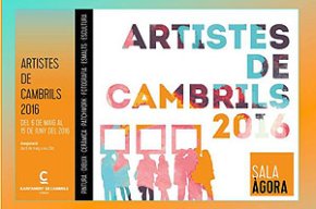 El departament de Cultura fa una crida als artistes locals que vulguin participar a l'exposició "Artistes de Cambrils 2016"