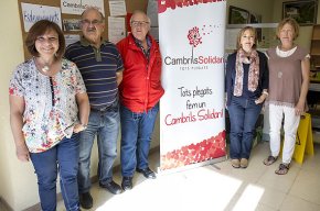 Cambrils Solidari rep una donació de 1.000 euros de l'Associació de Veterans de Vandellòs II