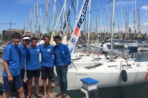 Lequip Latinia Youth Sailing Team del CN Cambrils al campionat d'Espanya de J80