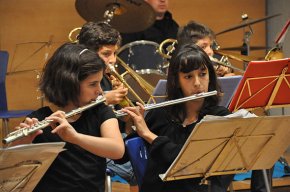 Concert de final de curs dels tres grups de vent de l'Escola Municipal de Música a la Cripta