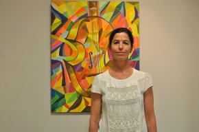 Laura Álvarez Keller: "Quan pinto sempre busco els colors del meu estat d'ànim"