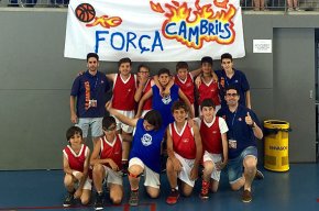 L'aleví masculí del Cardenal Vidal i Barraquer queda tercer a les finals A de Catalunya de bàsquet