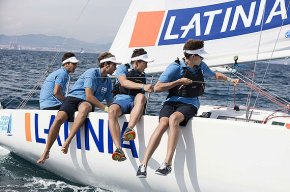 El Latinia del CN Cambrils participa al 43è Trofeo de Vela Conde de Godó abans de la seva cita mundialista