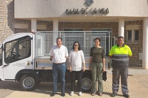 LAjuntament de Vandellòs i l'Hospitalet de l'Infant amplia el parc mòbil amb un vehicle elèctric 