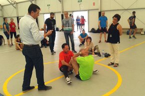 Els aspirants a la borsa d'interinatge de la Policia Local realitzen les proves físiques