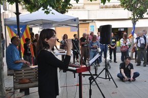 Natàlia Esteve, vicepresidenta de l'ANC: "Som insistents, tossuts, persistents,... i al final guanyarem"