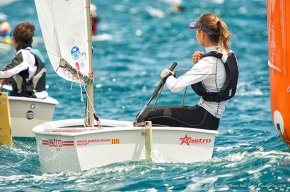 Alicia Fras del CN Cambrils es classifica per al campionat europeu d'Optimist