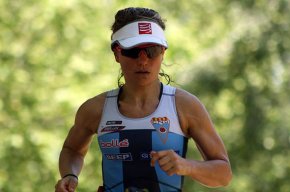 Pilar Rus queda novena al campionat d'Espanya de triatló de mitja distància