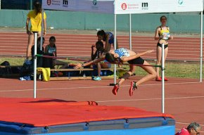 Núria Caballero queda en quarta posició en salt d'alçada al campionat d'Espanya cadet