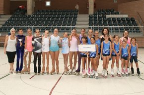 Maria Rius, Núria Besirovic i José Luis Montull es classifiquen per al campionat de Catalunya de patinatge artístic