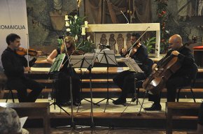 El Quartet de Corda Secció Cambra de l'Orquestra Cum Júbilo protagonitza el segon concert del cicle Comaigua