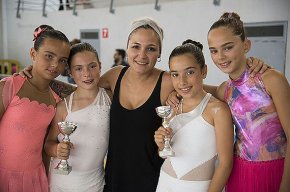 Quatre podis dels patinadors cambrilencs al II Trofeu Iniciació disputat a Amposta