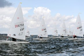 Molt bon paper de Marcelo Cairo i Leandre García al Campionat del Món de Làser 4.7