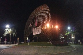 Bretolada al monument de la vela