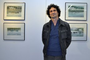 L'artista Carles Pellejero presenta la seva exposició d'aquarel·les "Paisatges"