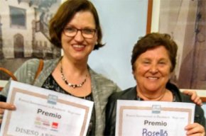 Montserrat Forcadell rep el primer premi al millor disseny artístic al Festival Internacional de Patchwork de Sitges