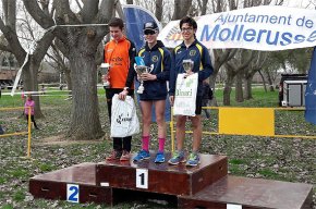 Fran Grima, primer classificat júnior al Cros Ciutat de Mollerussa