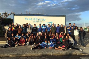L'institut Ramon Berenguer IV acull un grup d'alumnes francesos del Collège Didier Laurat