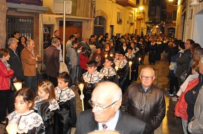 La processó del Sant Enterrament, l'acte litúrgic amb més participació de la Setmana Santa