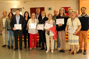 El Casal Municipal de la Gent Gran lliura els premis del concurs de poesia i narrativa