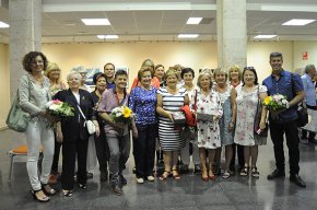 Les Dones Amunt presenten les obres del seu taller de pintura