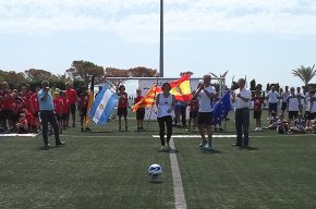 LHospitalet de lInfant acull la inauguració del Torneig de Futbol Base Salou Youth Cup