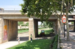 Les obres d'enderroc del pont de l'N-340 s'iniciaran després de l'estiu