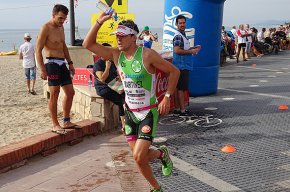 Òscar Martínez queda segon classificat a la Triatló de l'Hospitalet de l'Infant en la modalitat olímpica