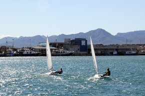 Marcelo Cairo del Club Nàutic Cambrils, guanyador del Trofeu Cambrils a Bon Port