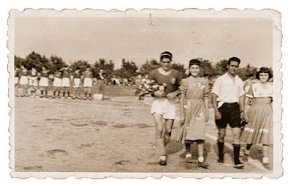 Partit al camp de futbol de lEixample [Any 1949]
