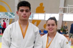 Els judokes Ana García i Emanuel Toscano es pengen una medalla d'or i una de bronze a la Copa d'Espanya júnior