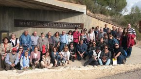 El Cicle de Memòria de Tardor visita els Espais de la Batalla de l'Ebre