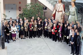 Una vintena de parelles cambrilenques celebren les seves noces dor 