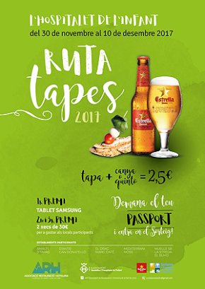Una desena de bars i restaurants participarà a la II Ruta de tapes a lHospitalet de lInfant 