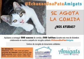 Amigats Cambrils posa en marxa una campanya de recollida d'aliments