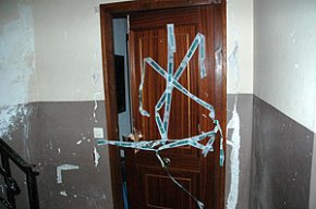 Espectacular detenció en un pis del carrer del Consolat de Mar el passat diumenge al migdia