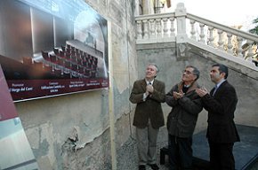 S'inicien les obres d'adequació de la Cripta de l'Ermita com a sala de concerts de música de cambra