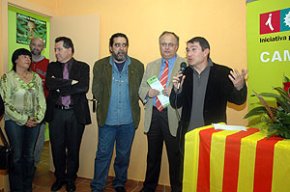 ICV inaugura la nova seu, amb l'objectiu de ser un lloc obert per a la ciutadania i espai de referència per a les entitats