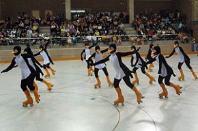 325 patinadors i patinadores van participar a Cambrils a les finals comarcals de patinatge artístic