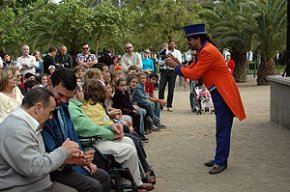 L'esplai El Gripau Blau celebra una festa al Parc del Pescador dins dels actes del seu desè aniversari