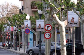 S'inicia el període per poder enganxar cartells de propaganda per a les properes eleccions municipals