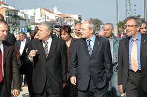 El president de la Generalitat, José Montilla, visita Cambrils
