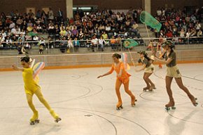 El Club Patí Cambrils aconsegueix la primera posició a la Copa Catalana de Xous amb la coreografia "De cacera"
