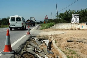 ÚLTIMA HORA: El Ministeri de Foment atura les obres de l'N-340 a l'alçada del Dorado