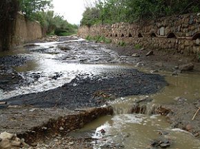 La PLIC denuncia l'abocament il·legal d'aigües fecals al torrent d'en Gener provinents de Montbrió del Camp