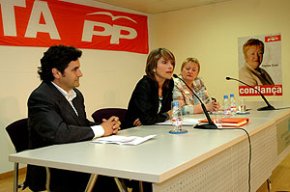 El PP engega la seva campanya electoral amb una conferència sobre seguretat a càrrec de la diputada Montserrat Nebrera