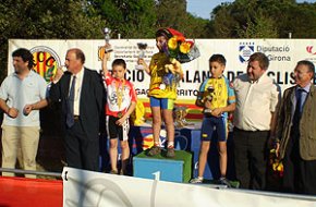 Bons resultats dels ciclistes cambrilencs Edgar Curto i Alejandro Sánchez en el Campionat de Catalunya Infantil de Carretera