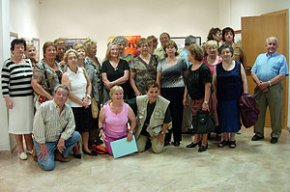 S'inaugura l'exposició de pintura del Casal de la Gent Gran i l'exposició de treballs de l'associació Dones "Amunt"